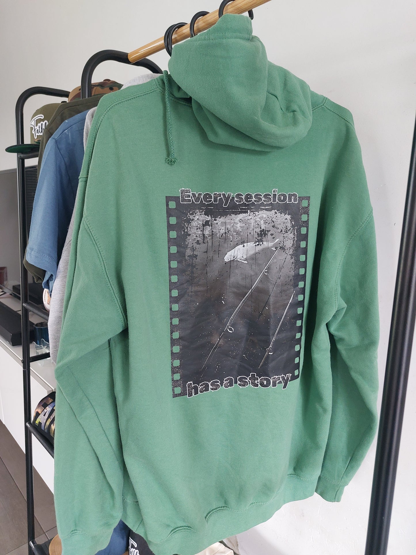 Every session has a story Hoodie