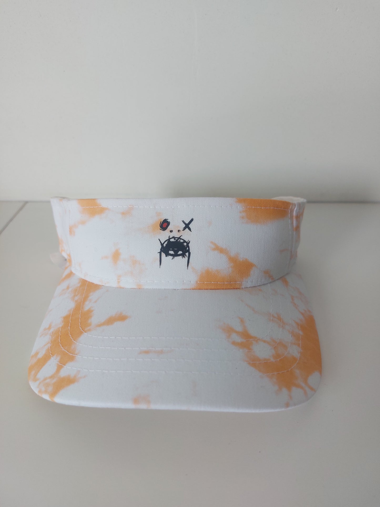 Curved visor cap