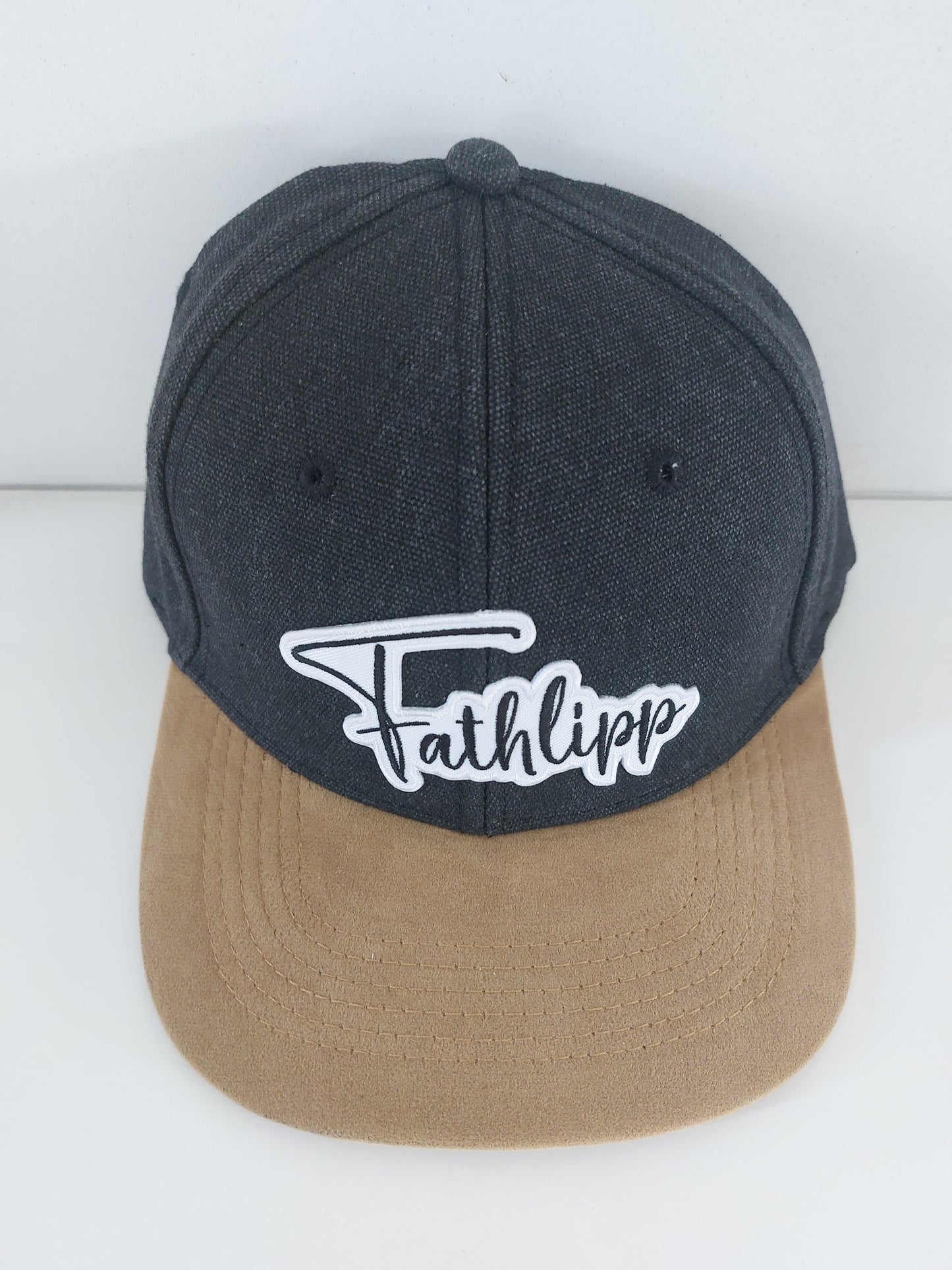 Suede Peak Snapback