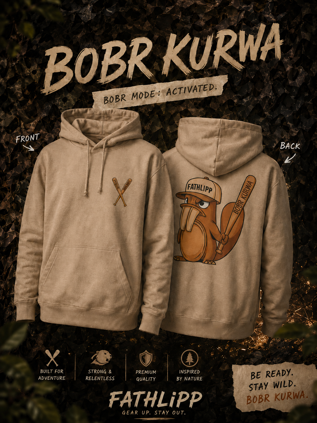 Bobr Kurwa Hoodie