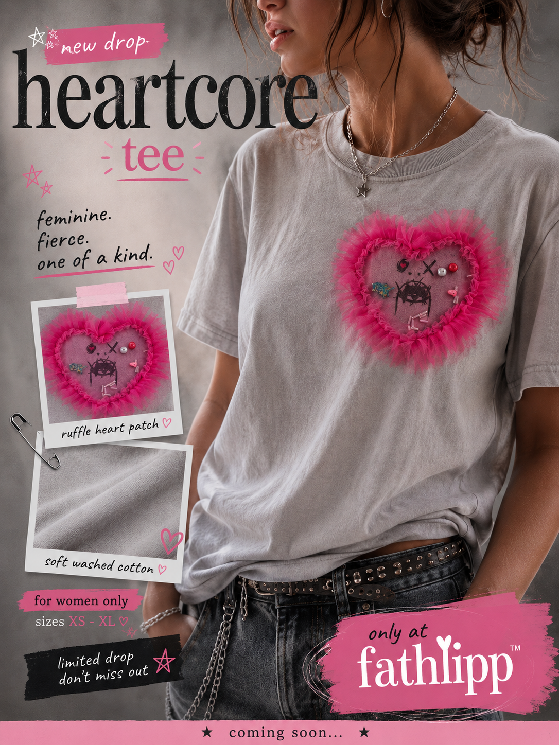Heartcore Tee – For Women Only