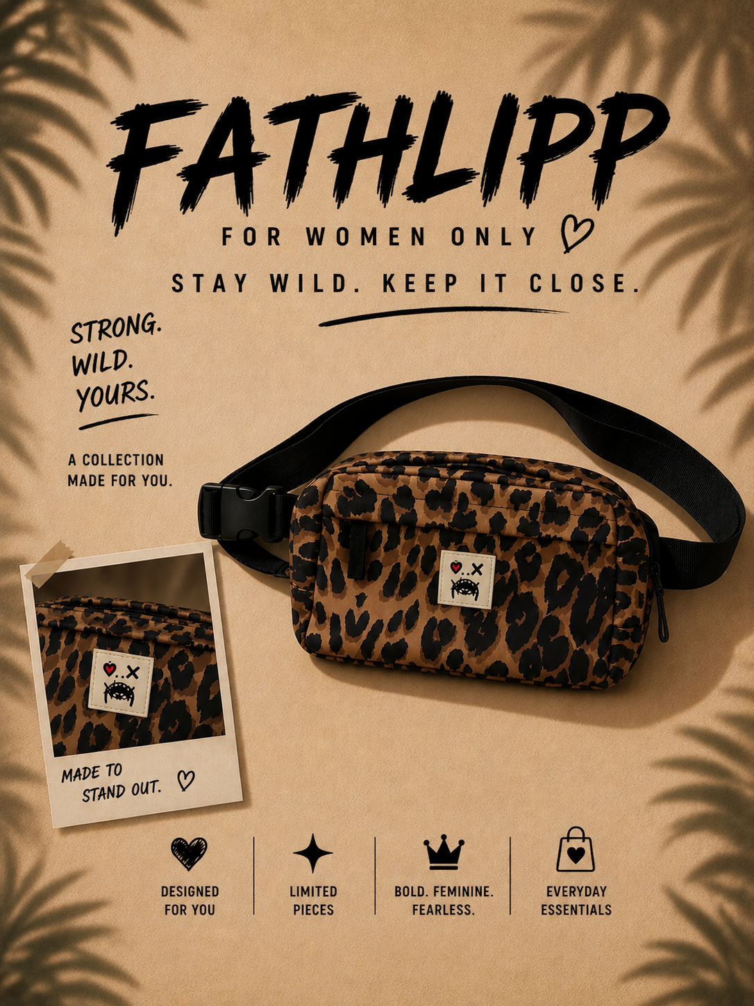 FATHLIPP Leopard Heuptas – Limited Edition
