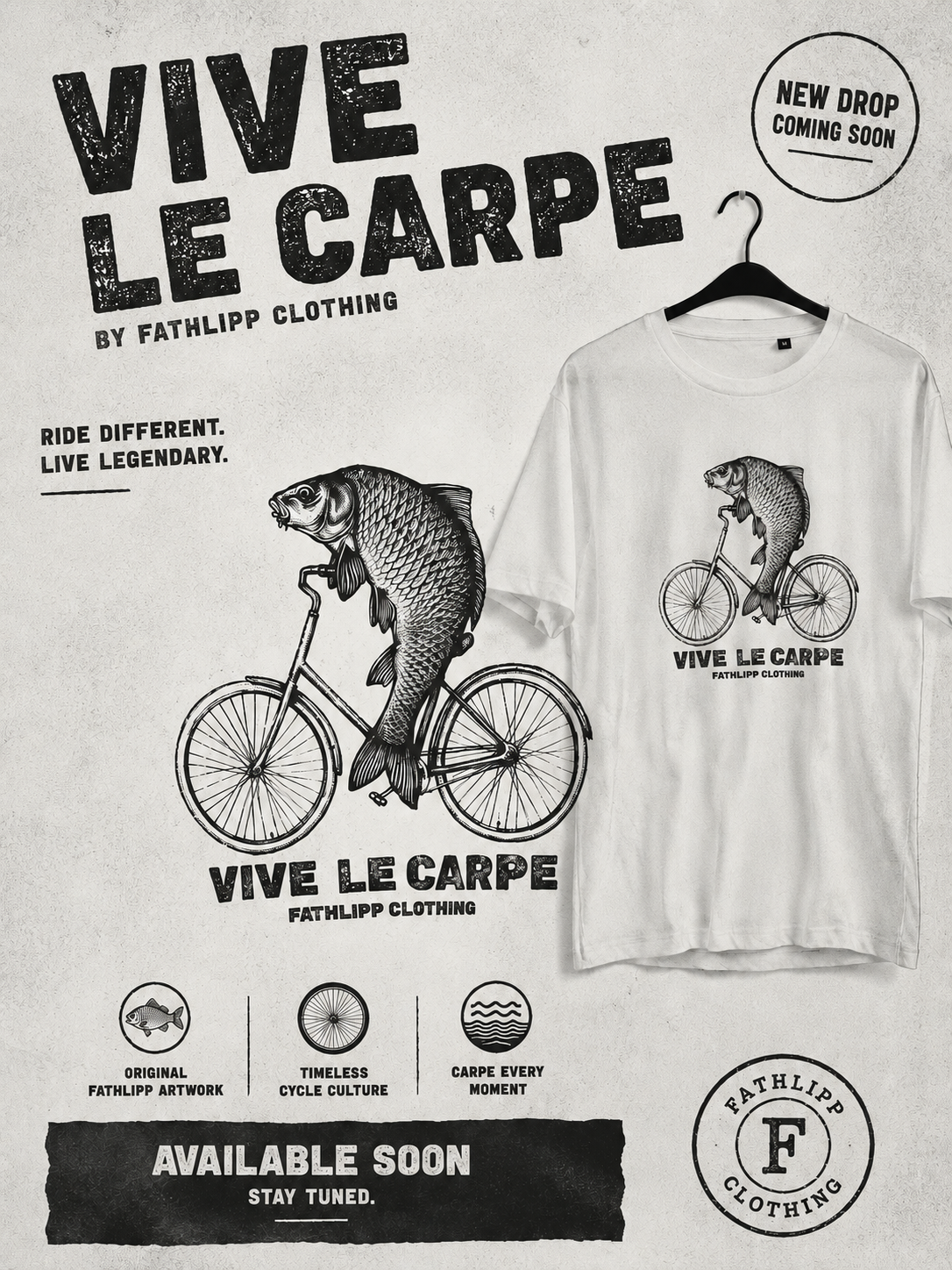 Vive Le Carpe Premium Tee