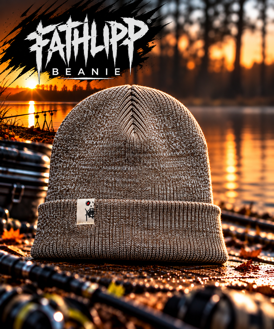 FATHLIPP Half Signature Beanie
