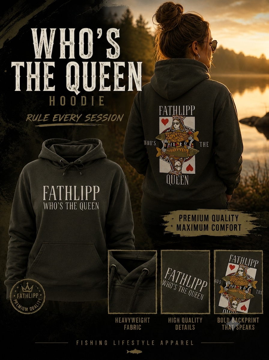 Fathlipp Who’s The Queen Premium Hoodie