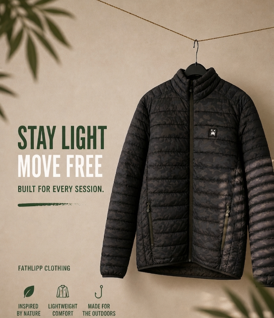 Fathlipp Session Puffer – Camo Black
