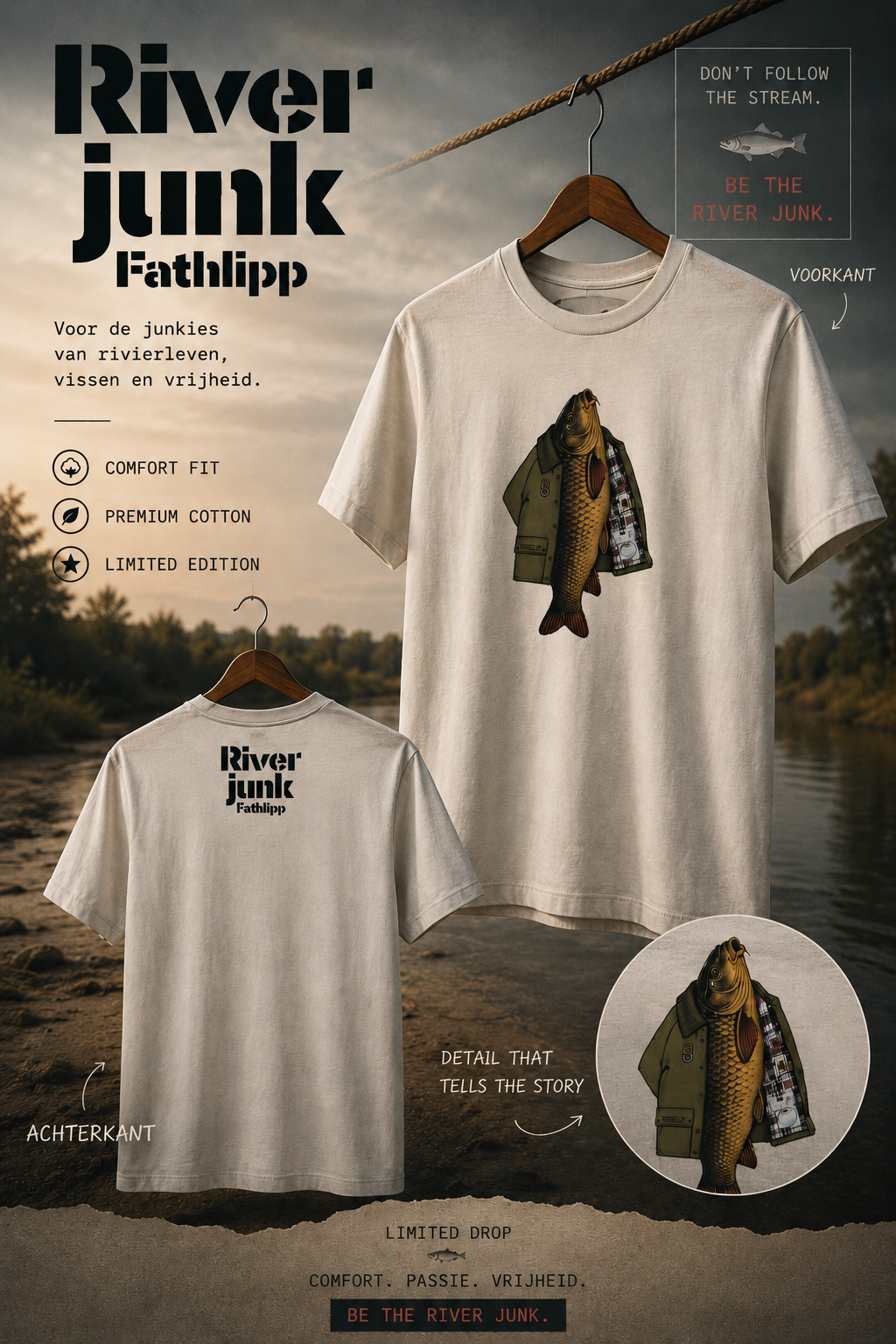 River Junk Premium Tee