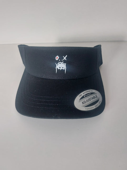 Curved visor cap