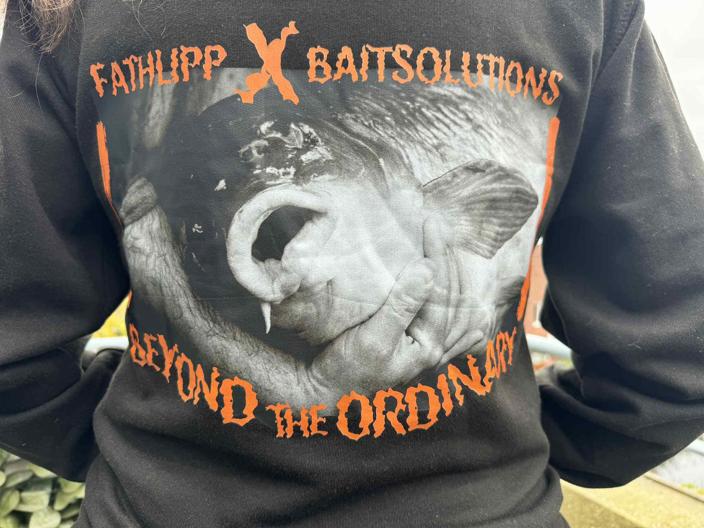 Fathlipp X Baitsolutions Hoodie – Beyond the Ordinary - Collab