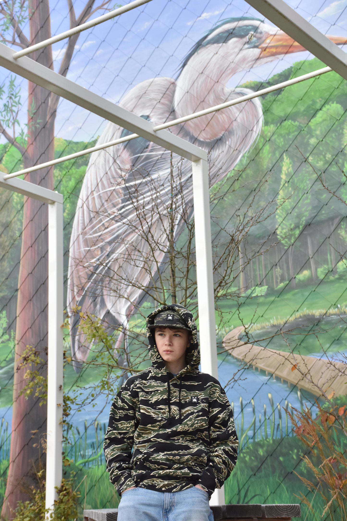 Fathlipp Tiger Stripe Hoody LIMITED EDITION