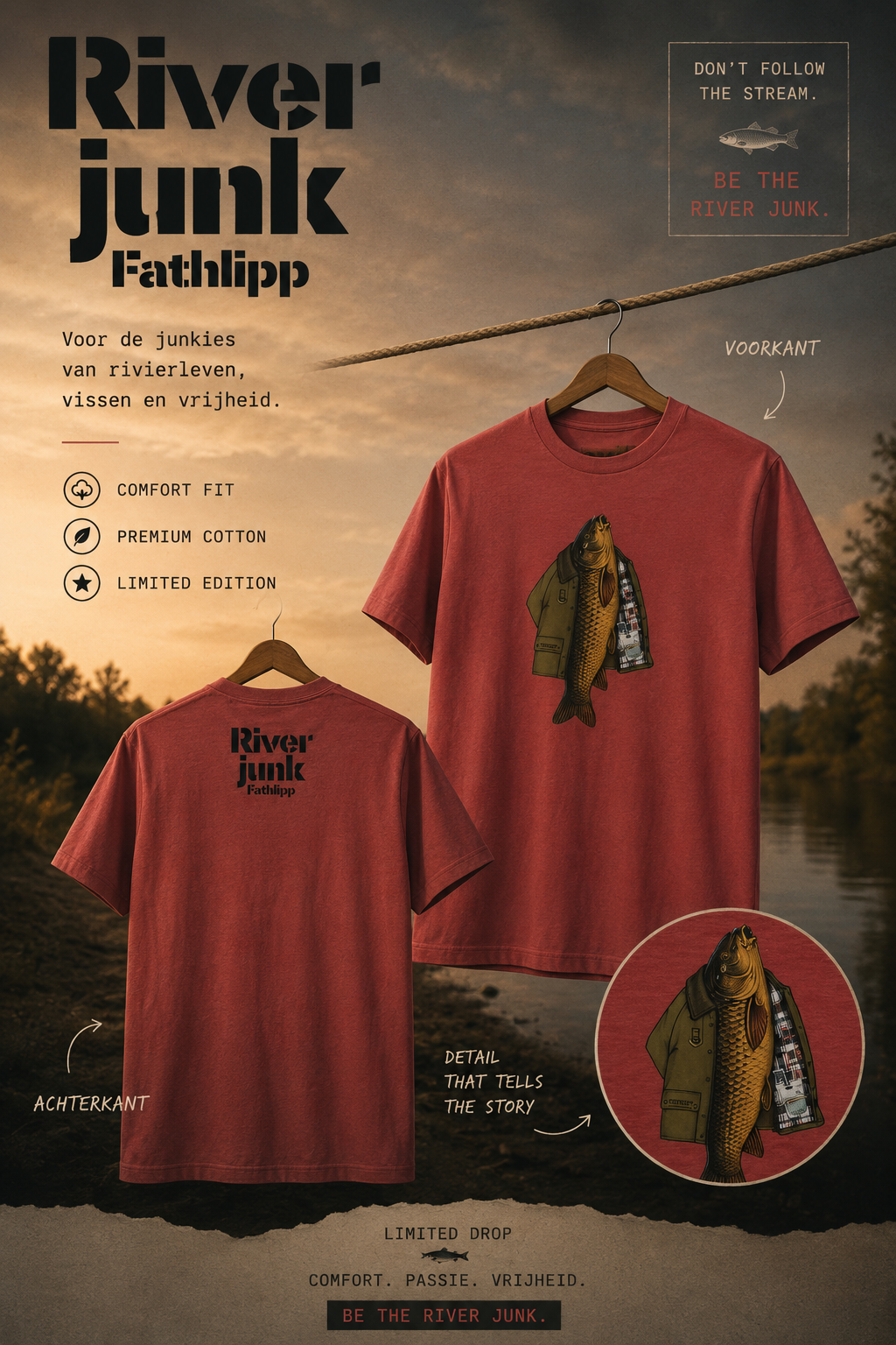 River Junk Premium Tee