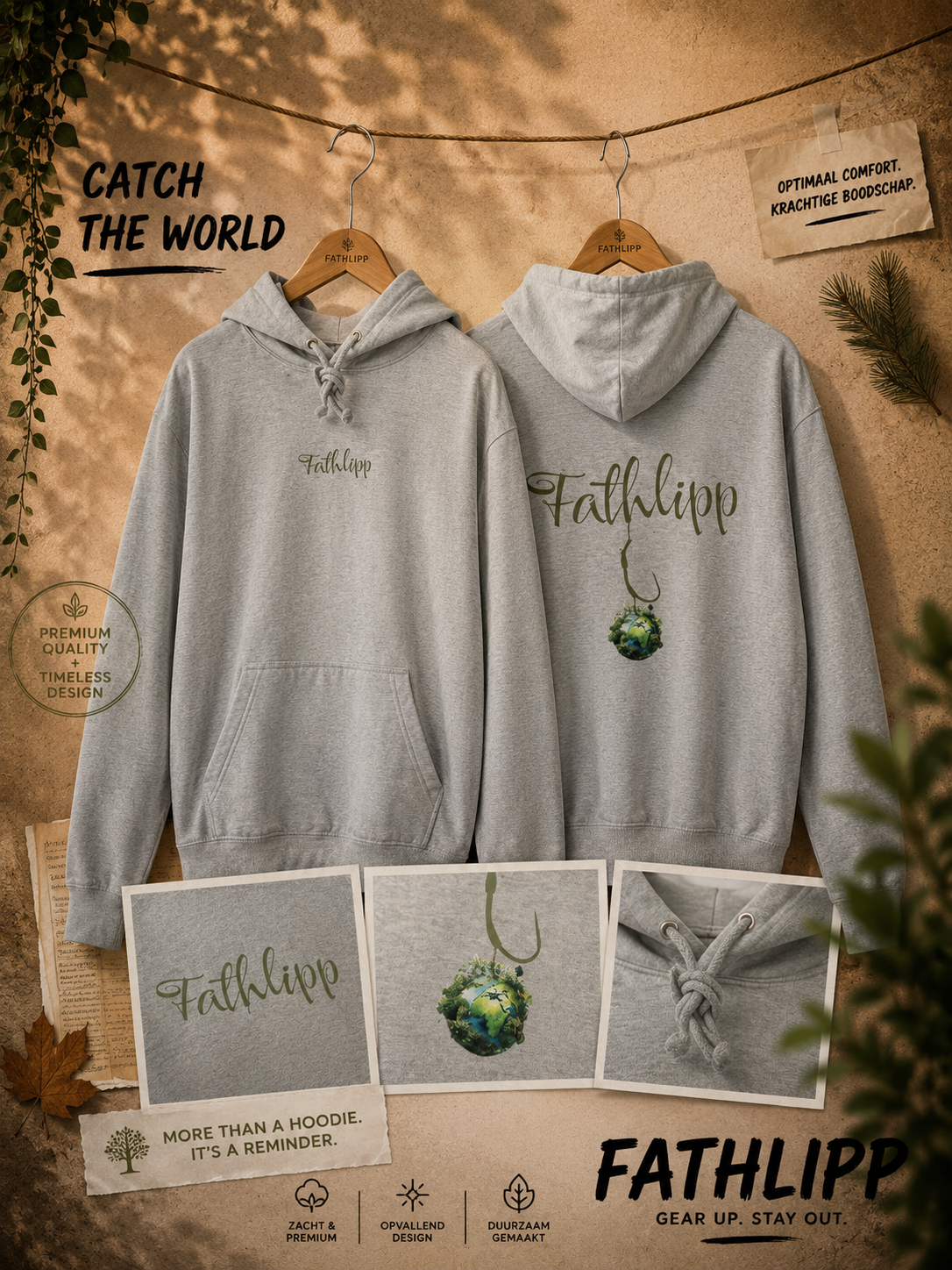 Catch The World Hoodie