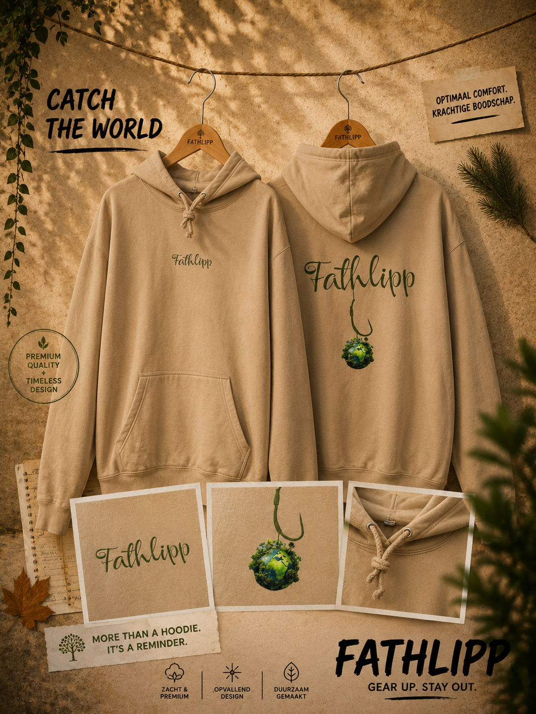 Catch The World Hoodie