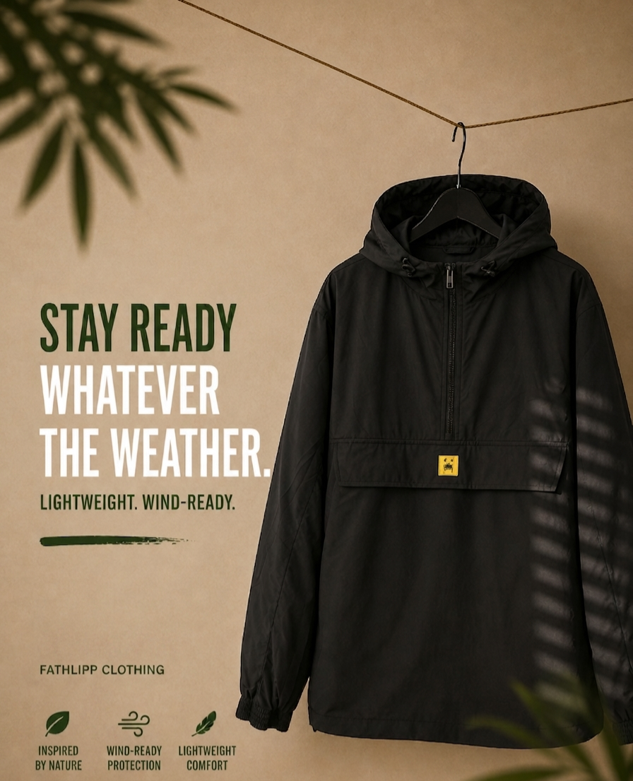Fathlipp Lightweight Windbreaker