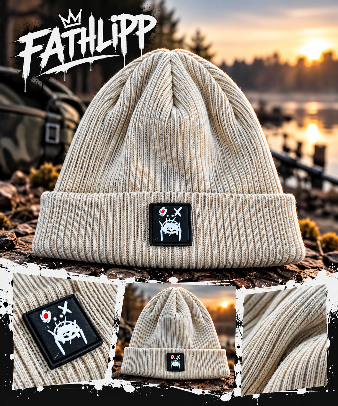 Fathlipp Organic Beanie – Stijl met een Groen Hart 🌿