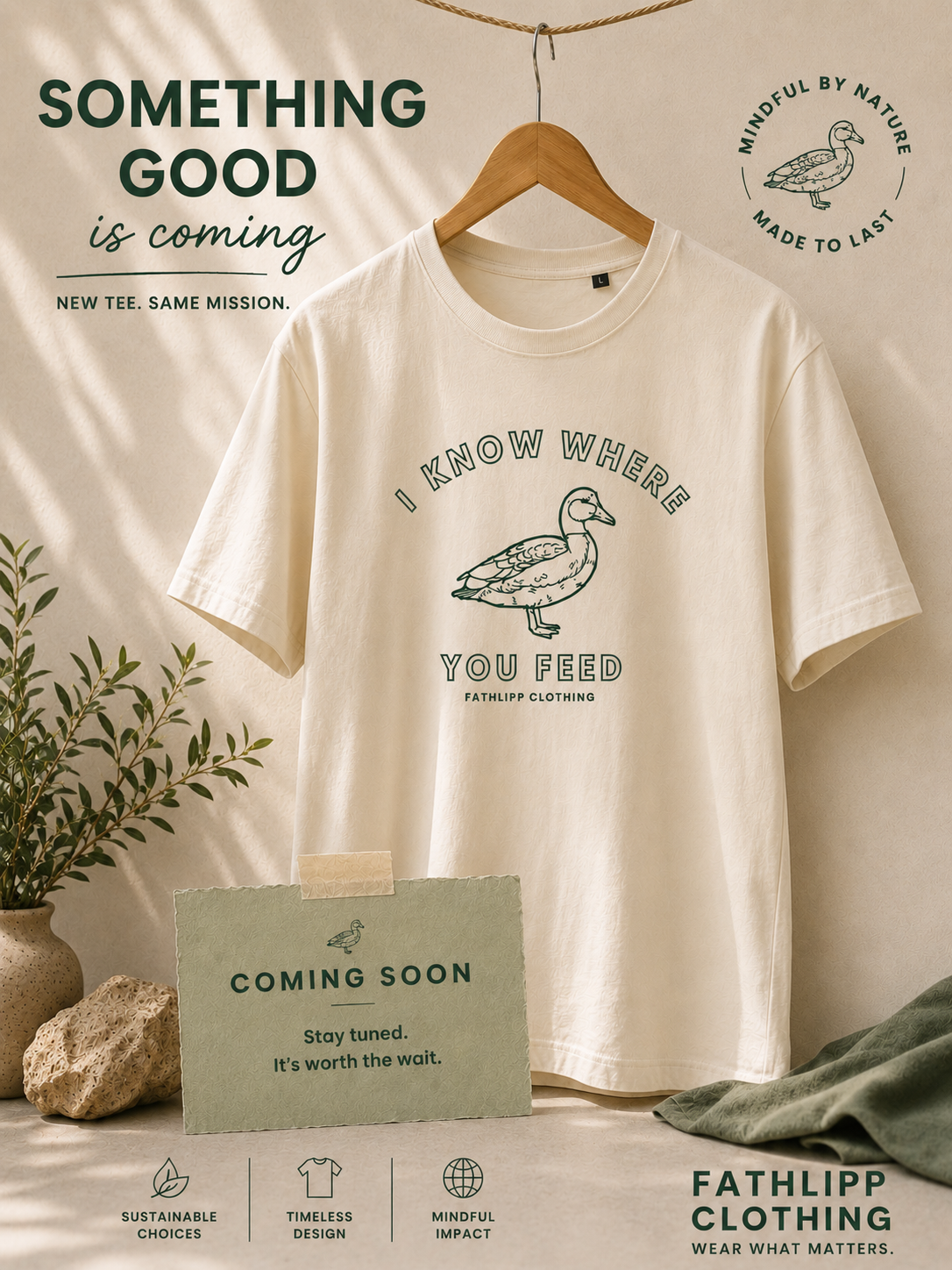 I Know Where You Feed Fathlipp Premium Tee