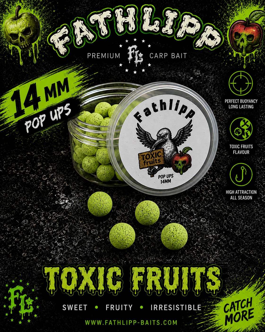 Fathlipp Toxic Fruits Pop Ups