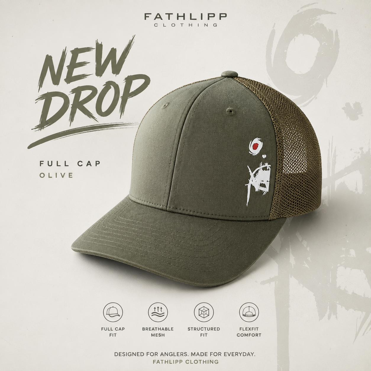 Fathlipp Full Cap Olive