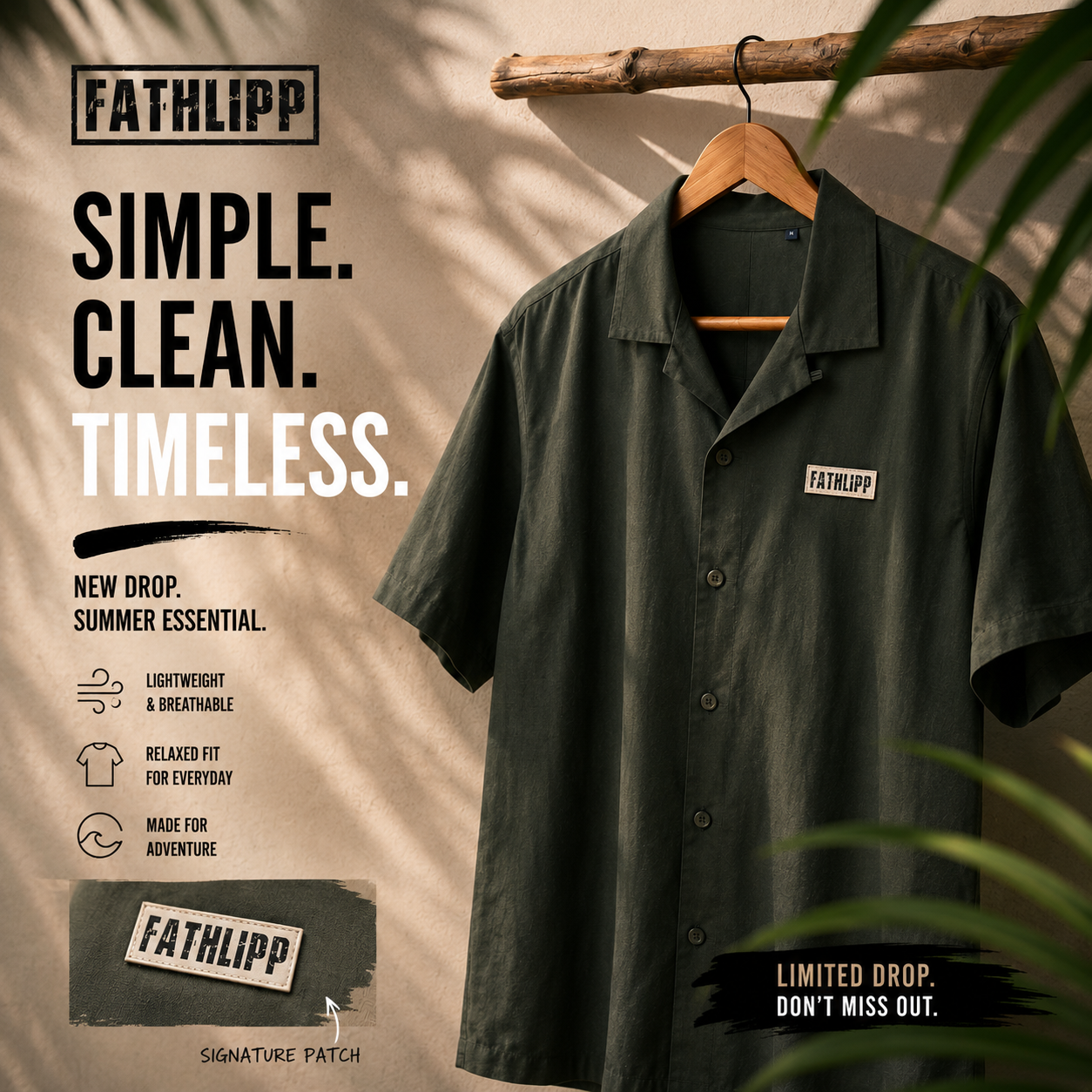 FATHLIPP Summer Premium Shirt