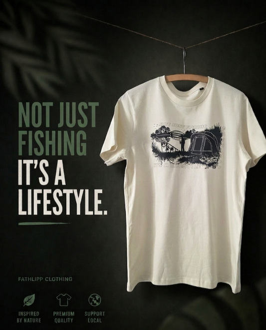 Not Just Fishing It's A Lifestyle Fathlipp Premium Tee