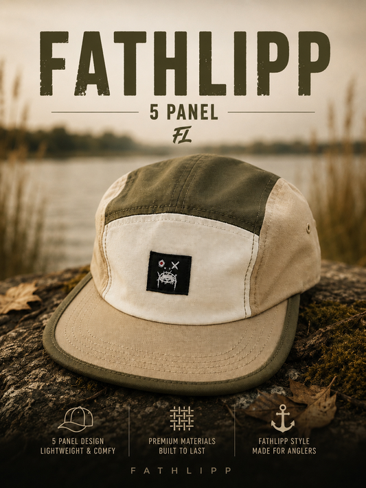 Fathlipp 5 Panel Cap – Olive / Sand