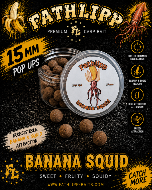 Fathlipp Banana Squid Pop Up 15 mm