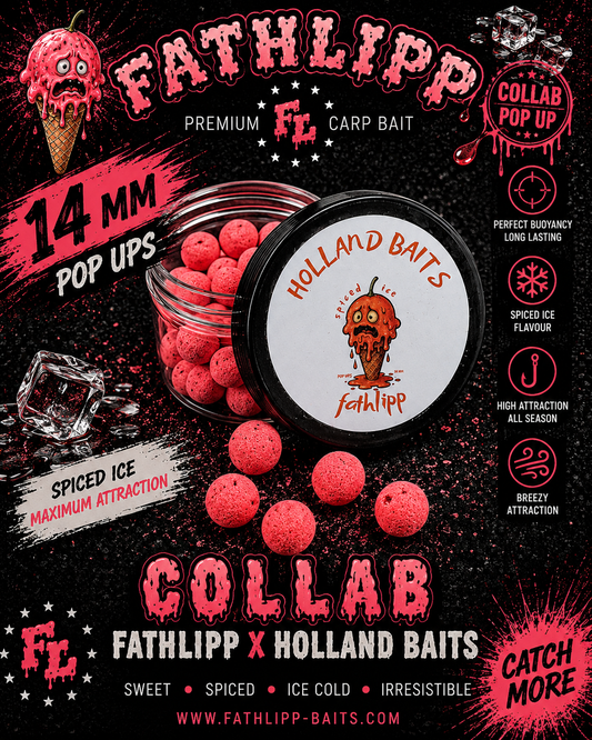 Spiced Ice Collab Pop Ups Holland Baits & Fathlipp
