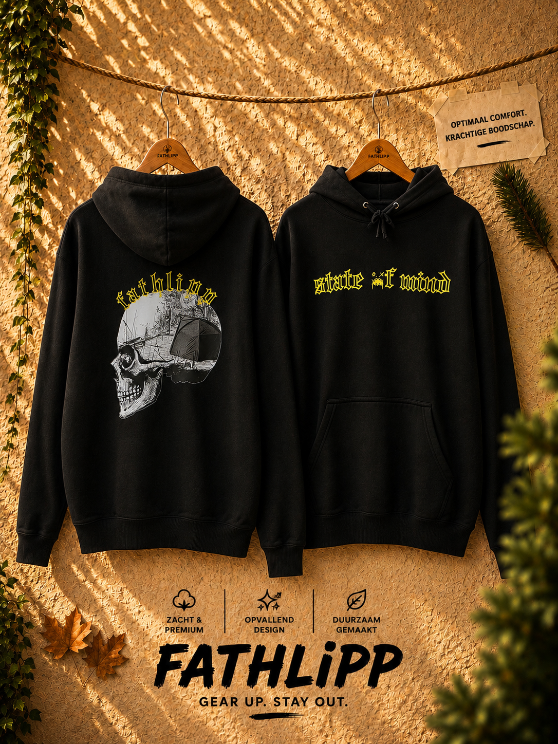State of mind hoodie
