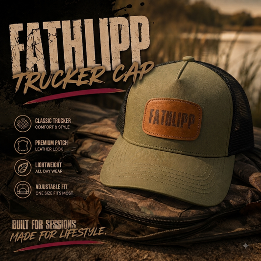 FATHLIPP Trucker Cap Olive - Black
