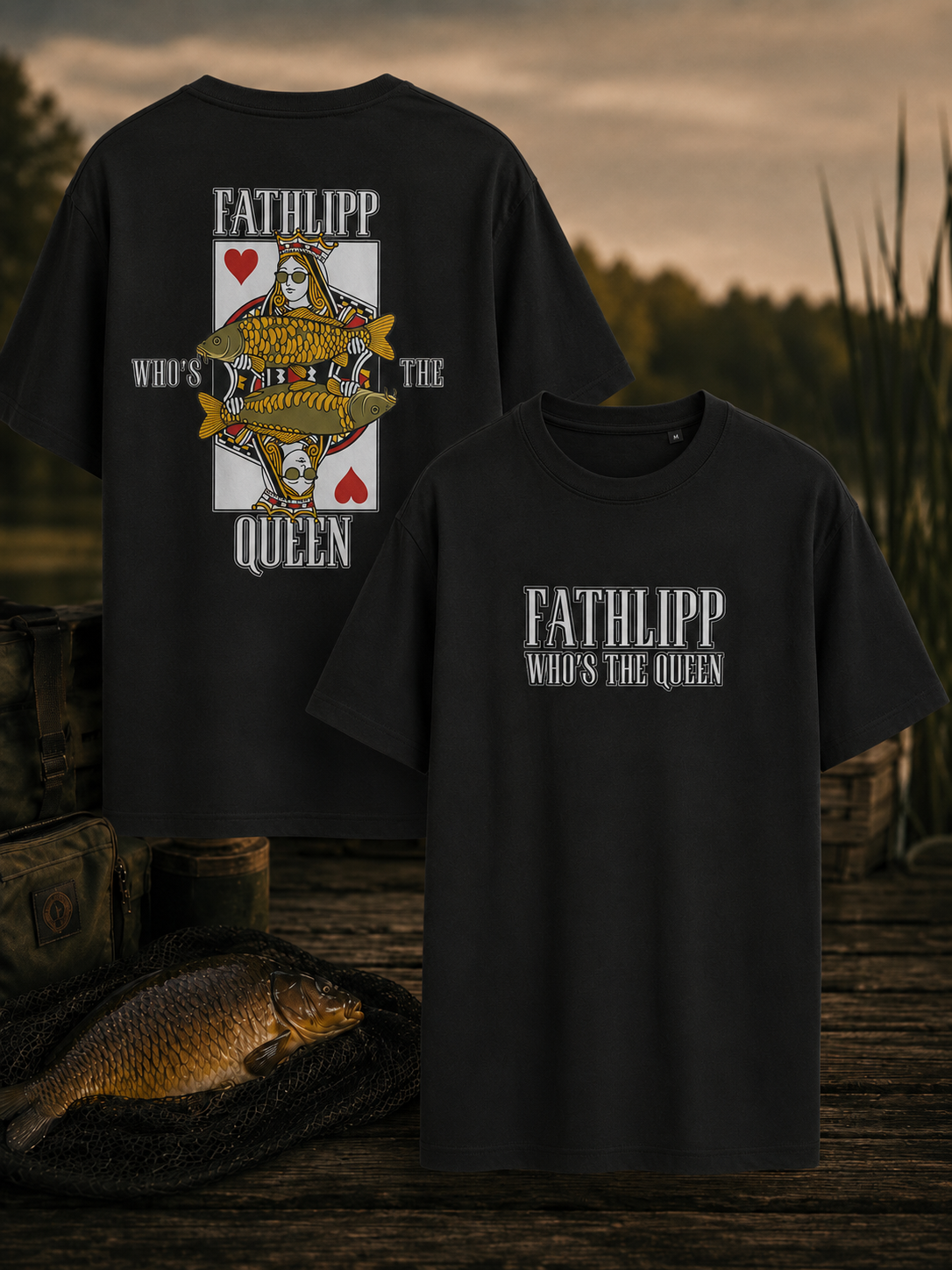 Fathlipp Who’s The King Premium Tee