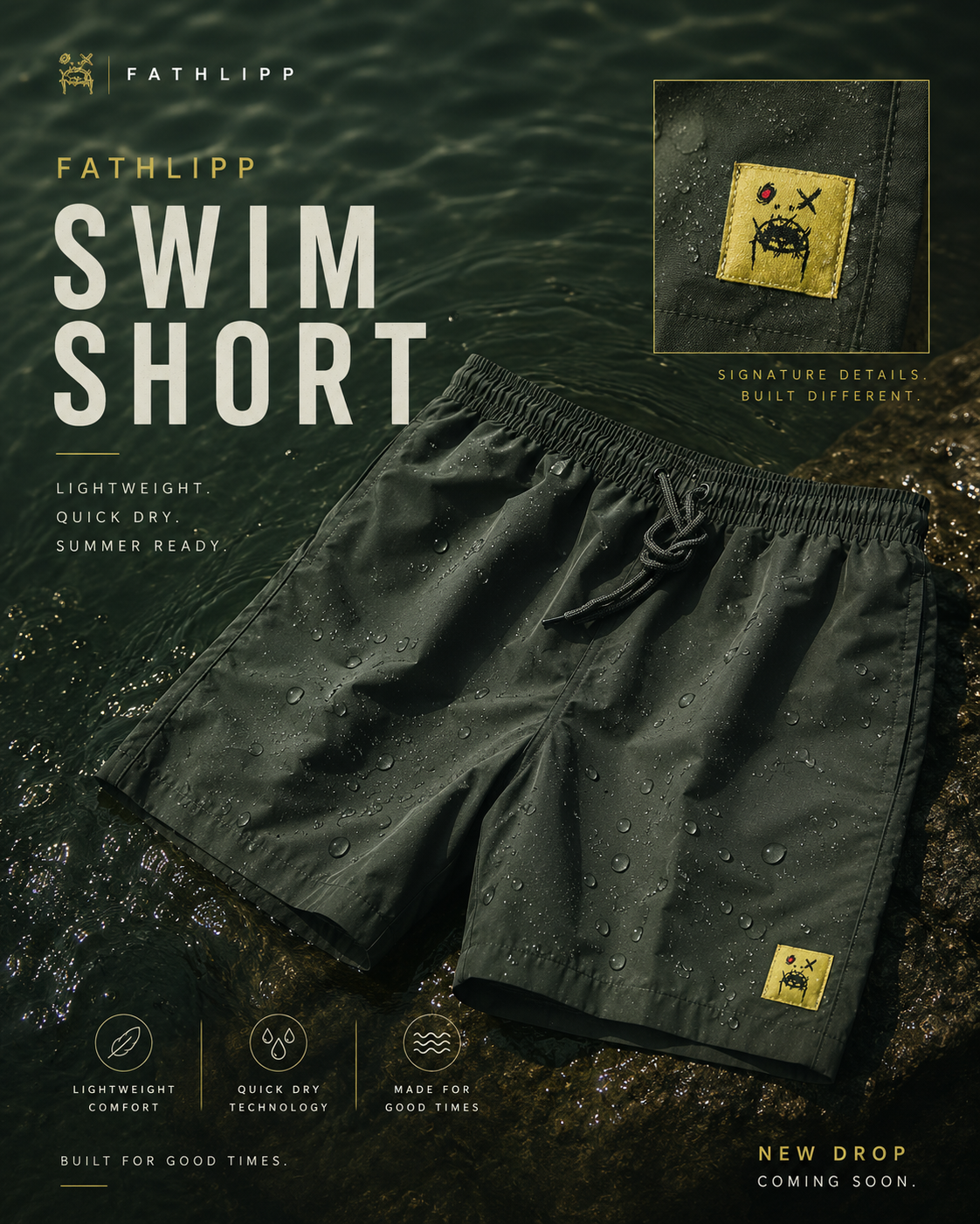 FATHLIPP Swim Short